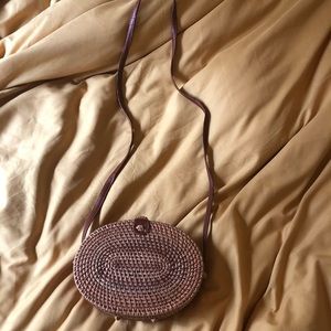 Wicker Purse